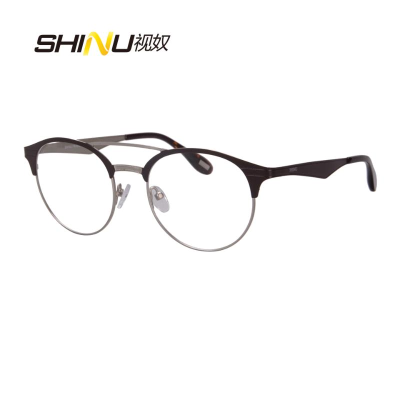

SHINU Brand Blue Ray Proof Reading Eyeglasses Noline Multi Focus Anti-glare Antifatigue Reader See Near Far Diopter Eyewear