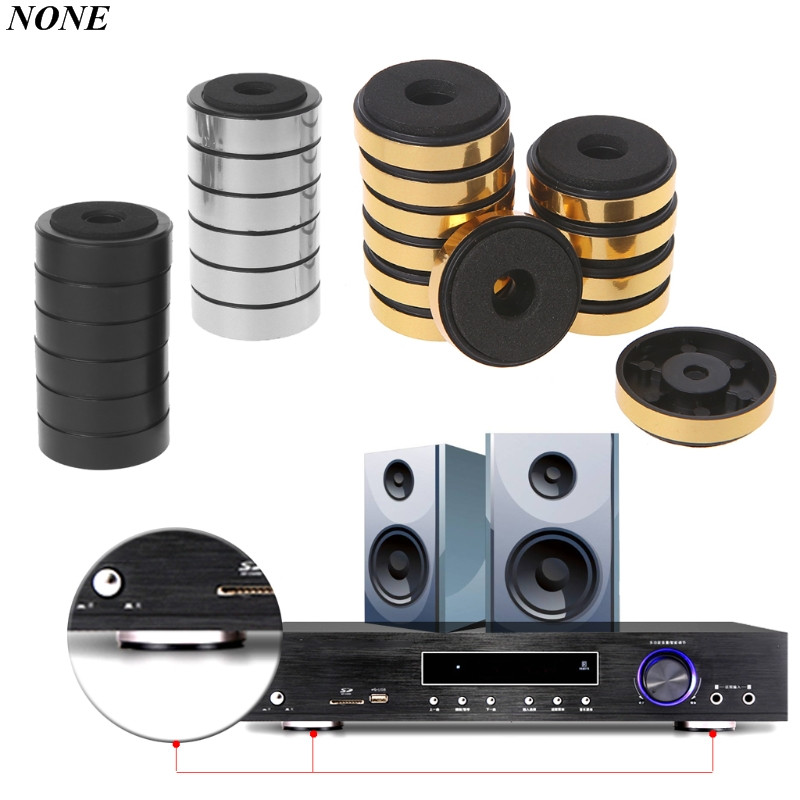 

12Pcs/Set Bookshelf Speakers Absorption Damping For Audio Stereo Speakers Feet Pad
