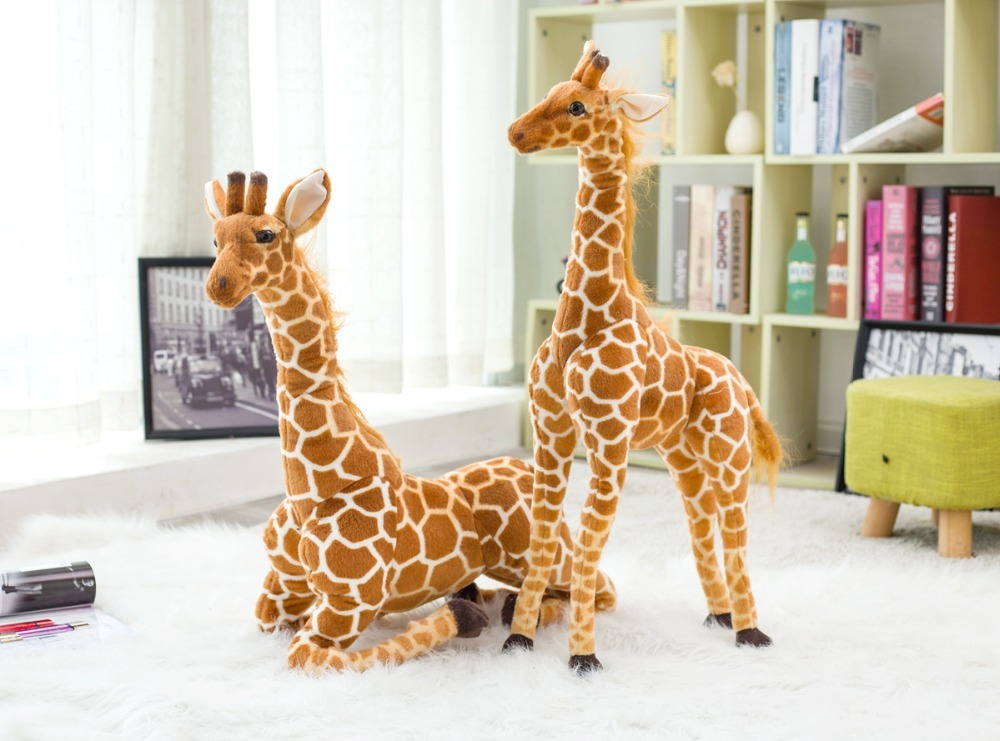 life size giraffe plush