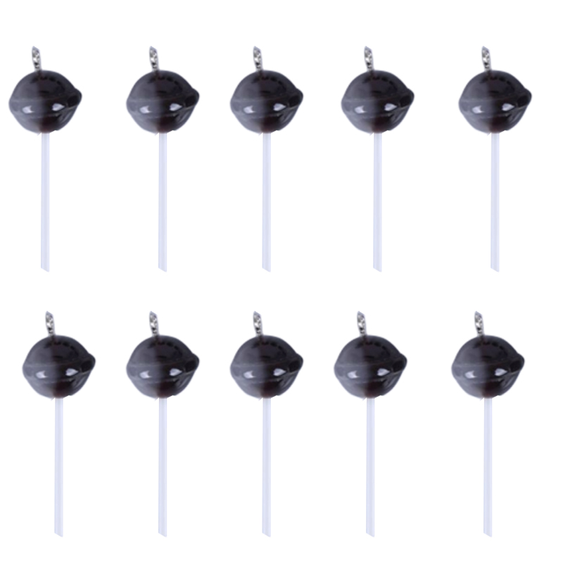 

10Pcs/Set Resin Transparent Lollipop Charms Pendant Jewelry DIY Making Craft