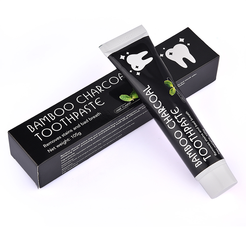 Tooth Care Bamboo Natural Activated Charcoal Toothpaste 105g Teeth Whitening Toothpaste Oral Hygiene for Adult-image-582439494