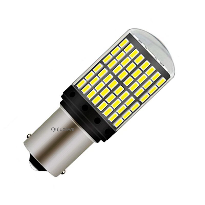 

1PCS 1156 P21W BA15S 7506 Canbus No OBC Error Super Bright 144 LED Auto Brake Lights Car Backup Reverse Lamps Turn Signals Bulb, As pic