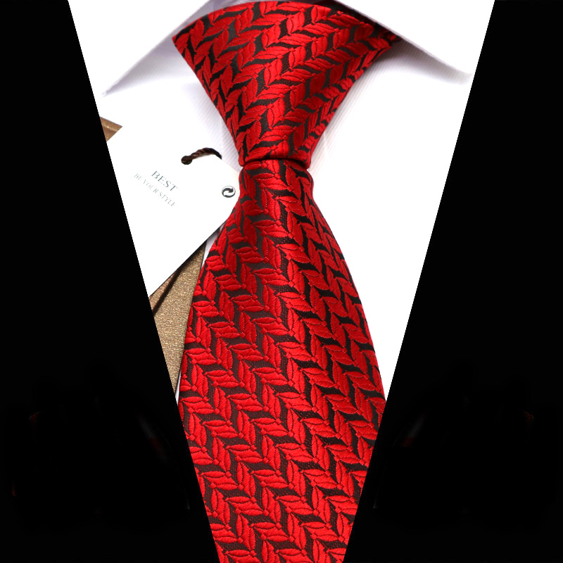 

YISHLINE Men Ties 8 cm Brand New Unique Geometric Jacquard Fashion Necktie Mens Tie 2020 Wedding Corbata Para Hombre Accessories