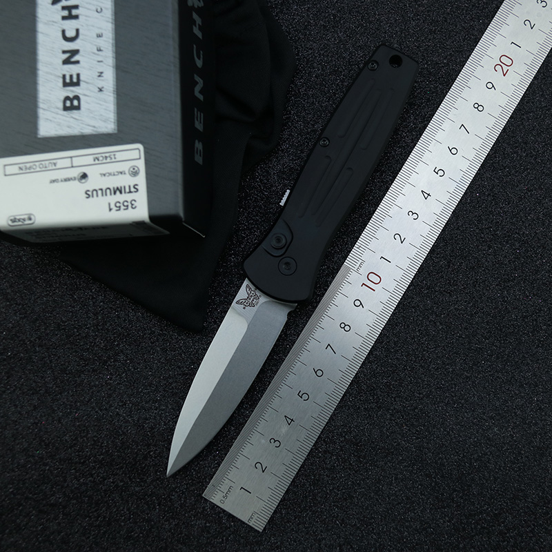 

Benchmade BM 3551 Automatic Auto EDC Tactical Survival Pocket Knife 154CM blade T6061 Aluminum Handle 535 940 781 knife