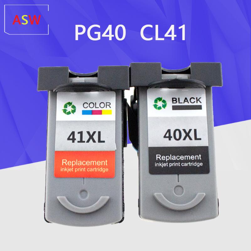 

PG40 CL41 Ink Cartridge for Canon PG 40 CL 41 Pixma iP1800 iP1200 iP1900 iP1600 MX300 MX310 MP160 MP140 MP476 printer