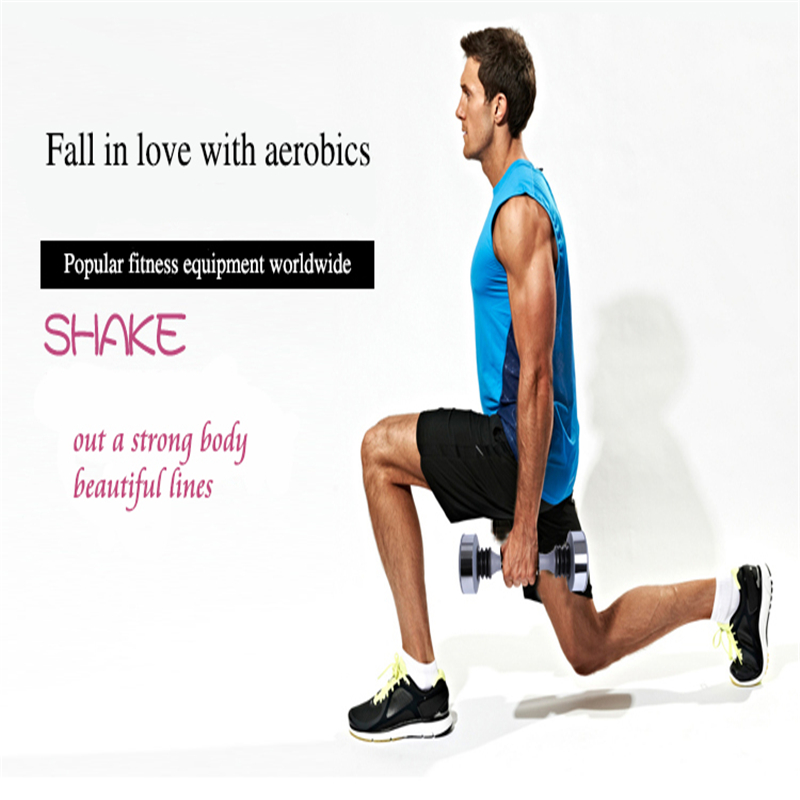 

shakeweight swing dumbbell male and female fitness equipment sports vibration dumbbell home fitness shaping dedicated, Red
