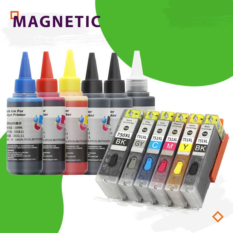 

PGI750 CLI751 PGI 750 751 refillable ink cartridge for canon IP7270 MG5470 MX727 MX927 MG5570 MG5670 MG6470 IX6770 IX6870