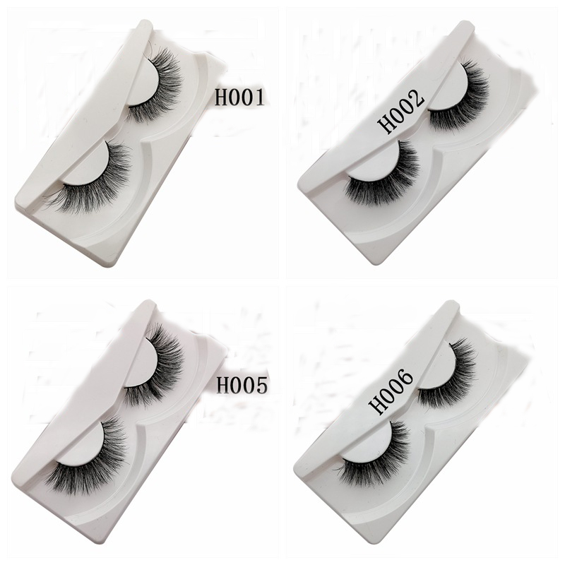 

NEW 100% Mink False Eyelashes Models Naturally Messy Bushy False Eyelashes Fashion horse hair Cross Makeup tool
