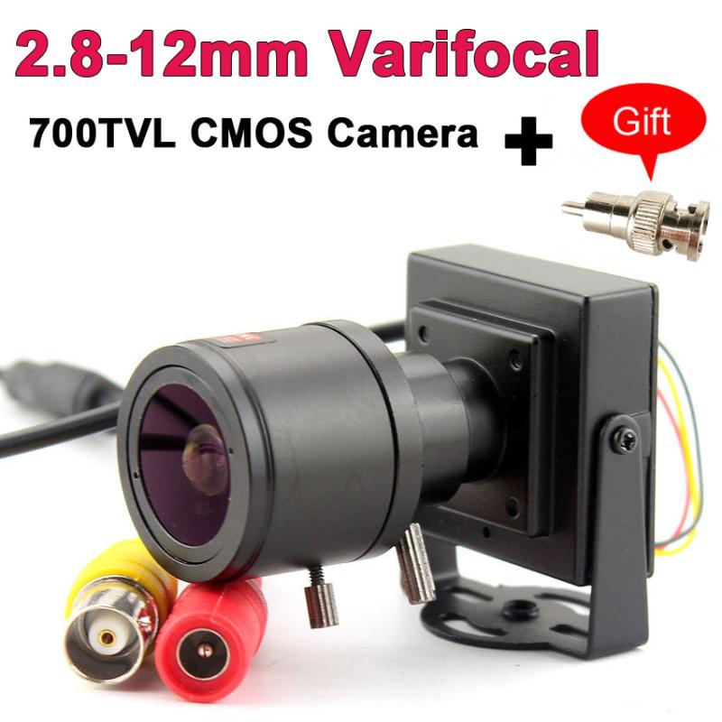 

700TVL varifocal lens mini camera 700TVL Adjustable Lens+RCA Adapter For Security Surveillance CCTV Camera Car Overtaking