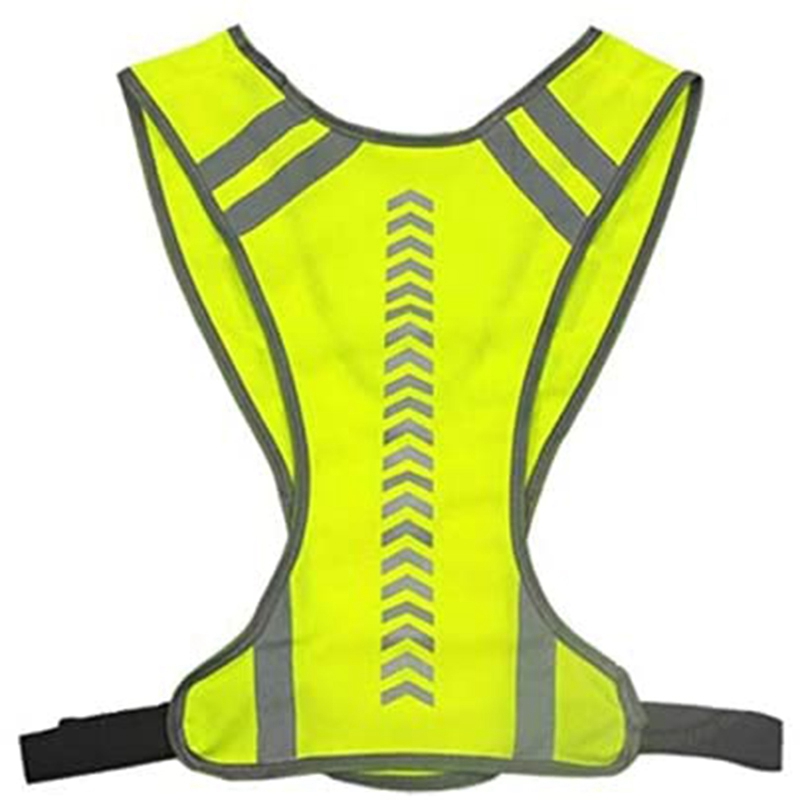

Outdoor Reflective Running Vests Safety Protective Vest Cycling Motocycle Harness Night Running Vest, Green