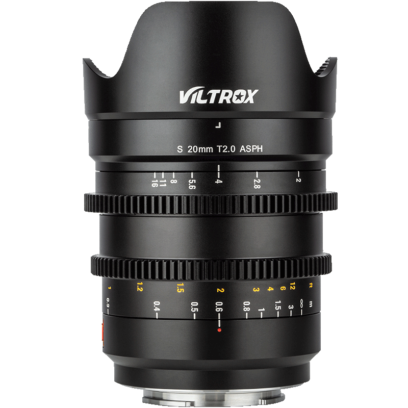 

Viltrox 20mm T2.0 Wide Film Lens Full Frame Prime Cinematic MF For Sony E-mount Camera A9ii A7RIV A7III A7SII