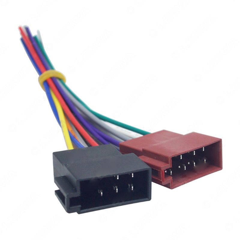 

Universal Car Stereo Female ISO- Radio Plug Adapter Wiring Cable Stereo Harness Y4UA