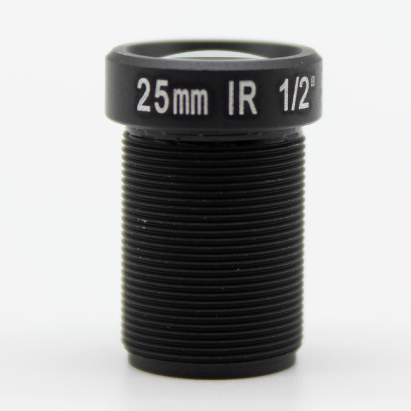 

x1pc x2pcs x4pcs HD 5mp 25mm CCTV Lens 1/2" Fixed Iris IR Infrared M12*0.5 view 70m 90degrees angle MTV mount For IP Camera