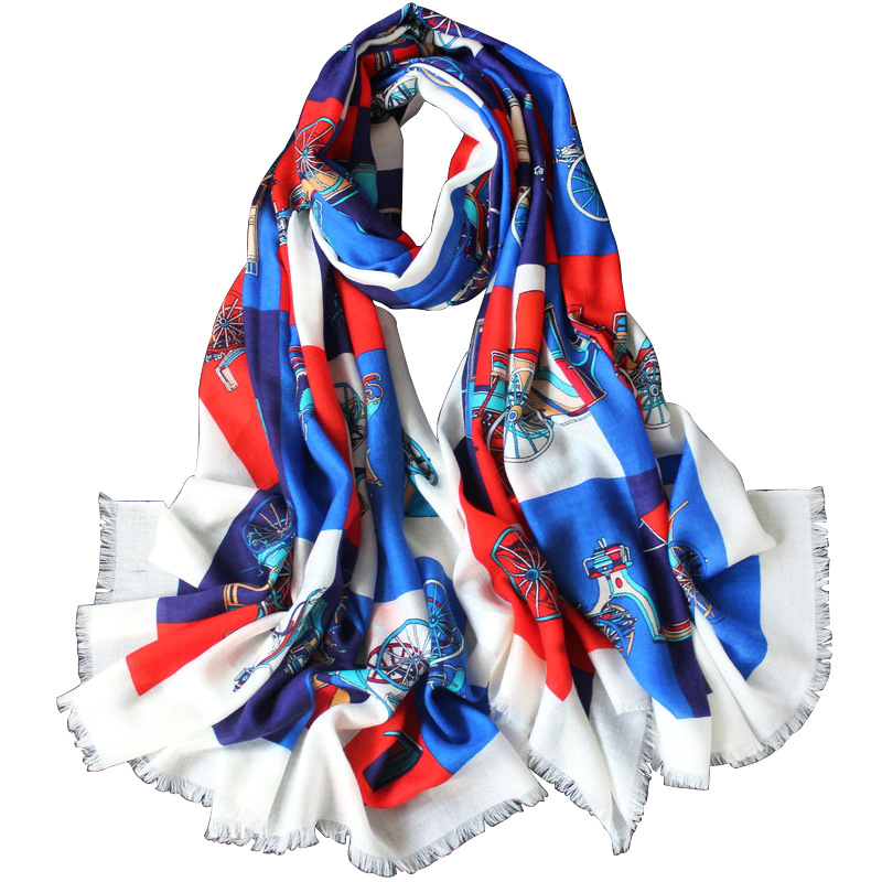 

Long Cashmere Scarf Hijab Shawls and Wraps Female Foulard Echarpe Popular Daisy Designer Bandana