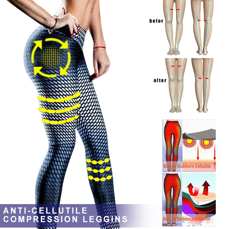 

Women Anti-Cellulite Compression Slim Leggings Gym Running Yoga Sport Pants SUB Sale, Blue