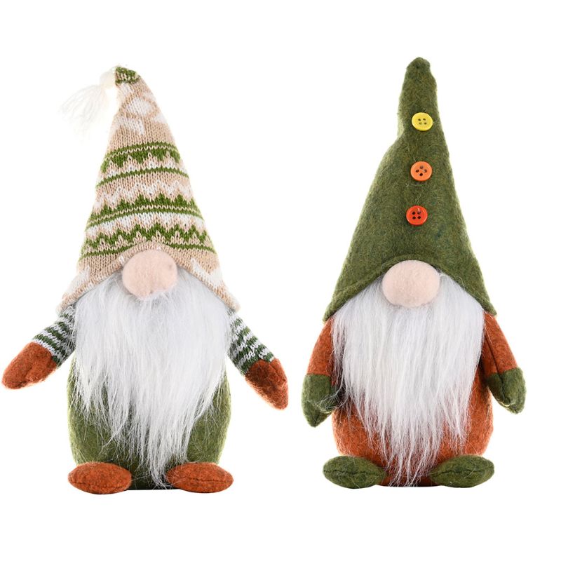 

Handmade Decoration Standing Swedish Gnome Tomte Toy Doll Ornament M68E