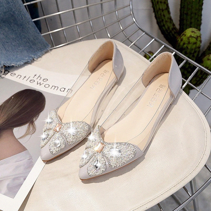 bling flats for wedding