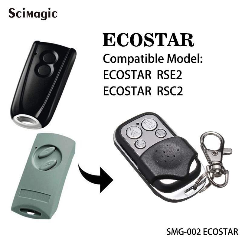 

Hormann Ecostar RSC2-433 compatible remote control, replacement fob 433,92Mhz Hormann Liftronic 700