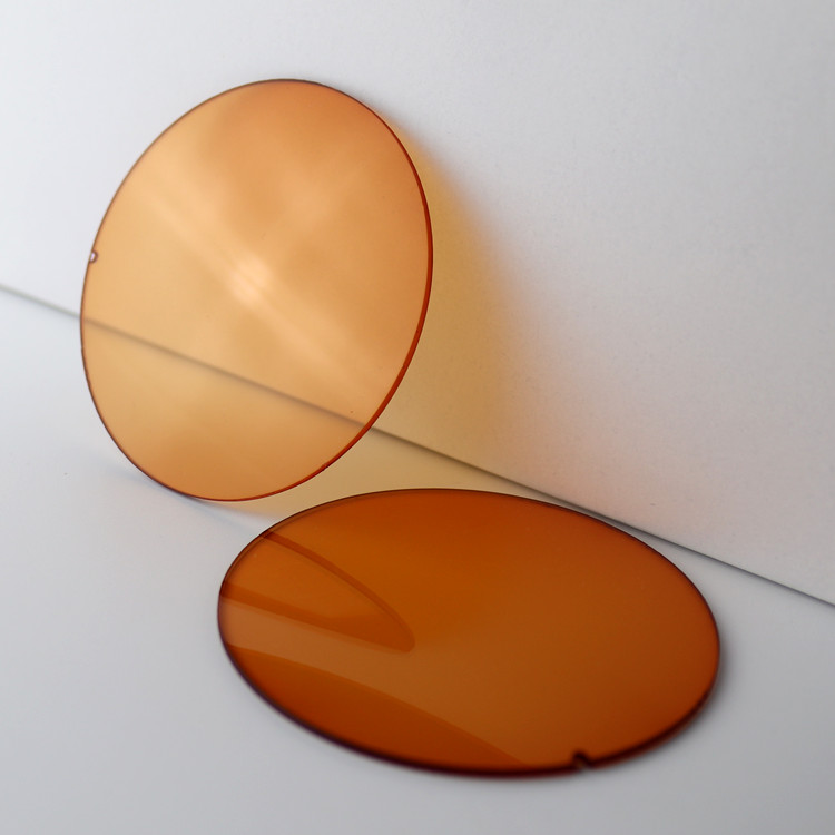 

Sunglasses Frames Amber Color Lenses Base Curve 2 EXIA OPTICAL E8 Series