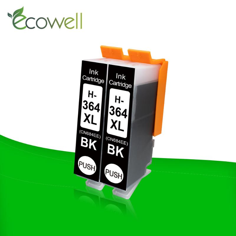 

Ecowell replacement for 364 XL 364 ink cartridge 364XL Compatible for 5520 5522 5524 6515 3070A 3520 3522 4620 printer