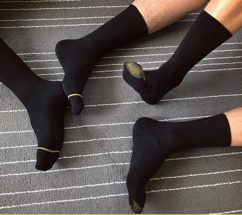 

Men's Formal Socks Gold Toe Gold Line Men's Business Socks Tube Sports fuzzy fashion south korean winter