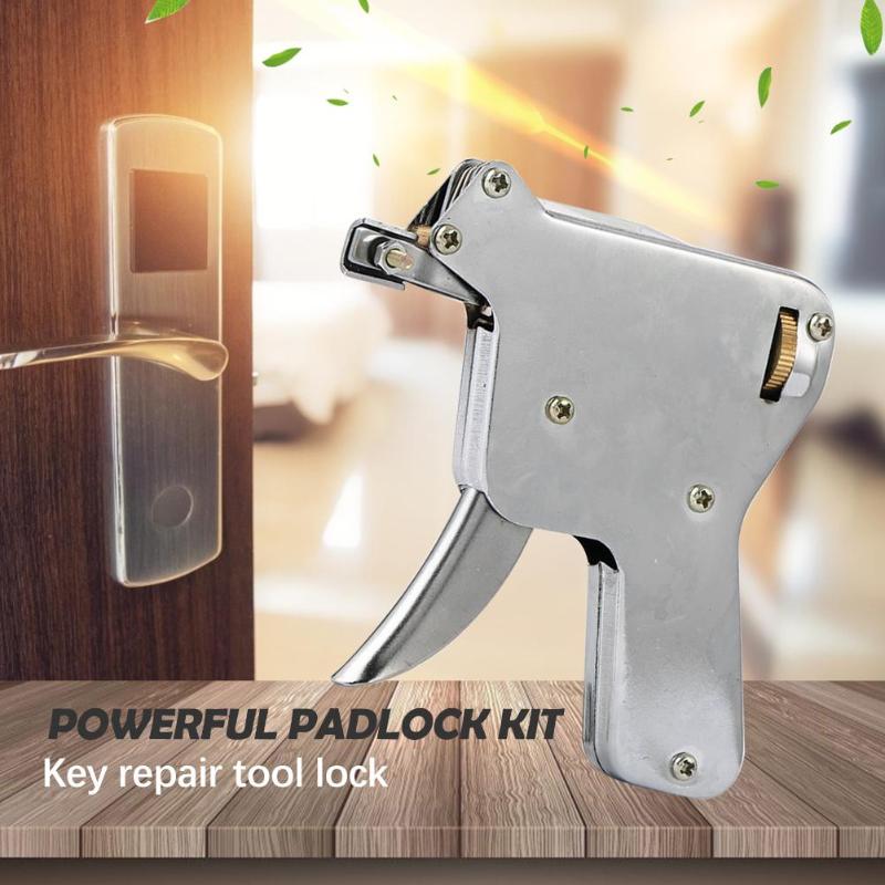 

Durable Lock Repairing Tool Set Classic Delicate Locksmith Toolkit for Professional Use Hand Tools Locksmith Practice Gun Set