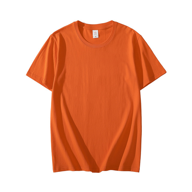 

2020 new style pure cotton T-shirt men' short-sleeved T-shirt men' solid color short-sleeved top top, Beige