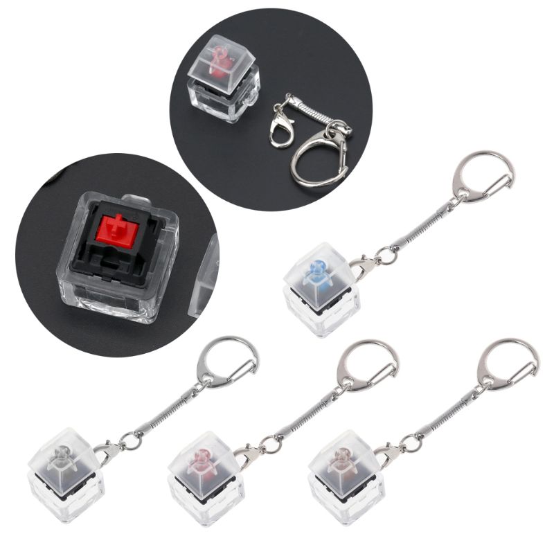 

Cherry MX Switch Mechanical Switch Keychain For Keyboard Switches Tester Kit Without LED Light Toys Stress Relief Gifts