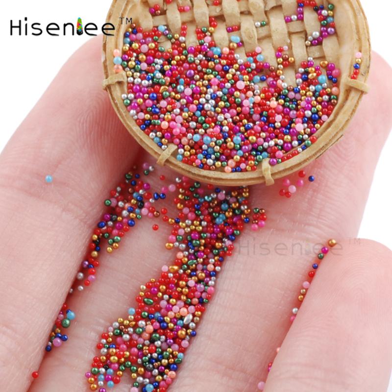 

Wholesale 0.6-1mm 20g/pack 31kinds Colors Caviar Mini Glitter Beads Manicures Decoration Micro Pixie Nail Art Rhinestones DIY