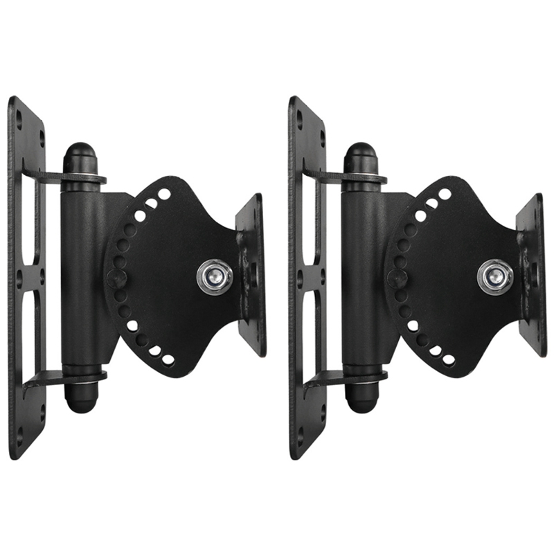 

NEW-2Pcs Universal Surround Speaker Wall Mount Ceiling Bracket Loudspeaker Wall Mounted Holder Tilt Rotate