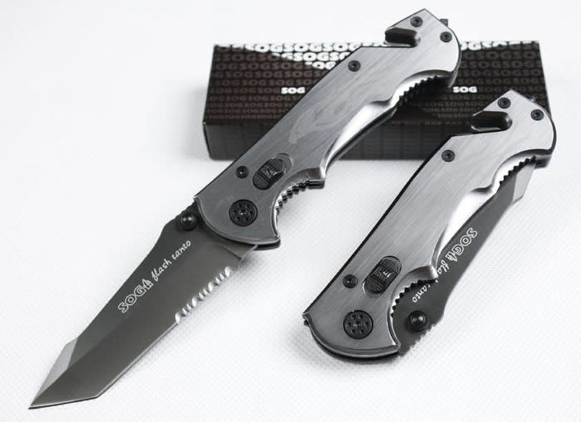 

big SOG (Sogo) top Phantom Firebird lifejacket hunting hunting camping survival knives Xmas gift for man knives for man
