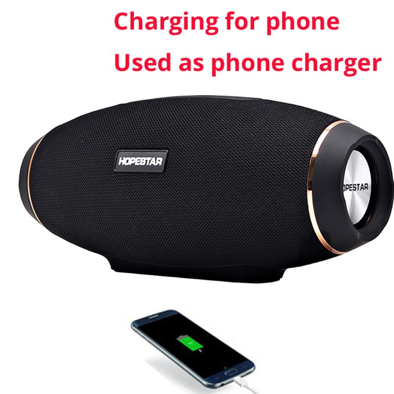 

Hopestar H20 30W Bluetooth Speaker Portable Waterproof Speaker Wireless Music Stereo Player USB Phone Charging Subwoofer
