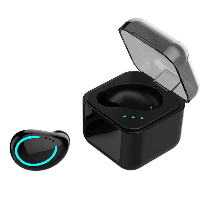 

Bluetooth Earphones with Microphone 5.0 Mini Portable Single Noise Cancelling Earbuds Waterproof Wireless Headphones