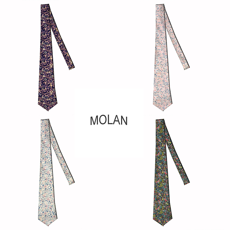 

Tie for Men Flowers' Tie 8cm width Polyester Necktie Man Wedding Accessories Fashion Male Printed Wedding Neckties X-LD07-5-8