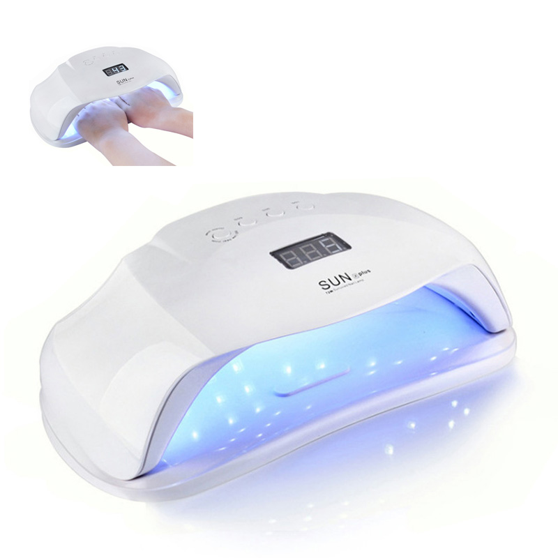 

SUN X Plus X5 Plus UV Nail Lamp 72W Sun UV Nailpolish Dryer Gel Lacquer Curing Light Manicure Lamps LED Nail Lamp, Sun x5 plus one hand