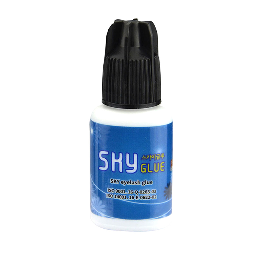 

Eye Lash Extension Sky Glue Professional Eyelash Glue 5g/bottle From Korea Last Over 6 Weeks 1-2S & 3-4S Fasting Drying HPNESS