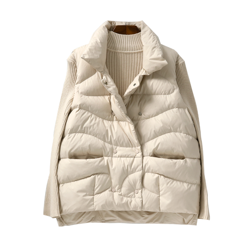 

Down vest female short paragraph 2020 autumn and winter new light down jacket vest jacket, Black