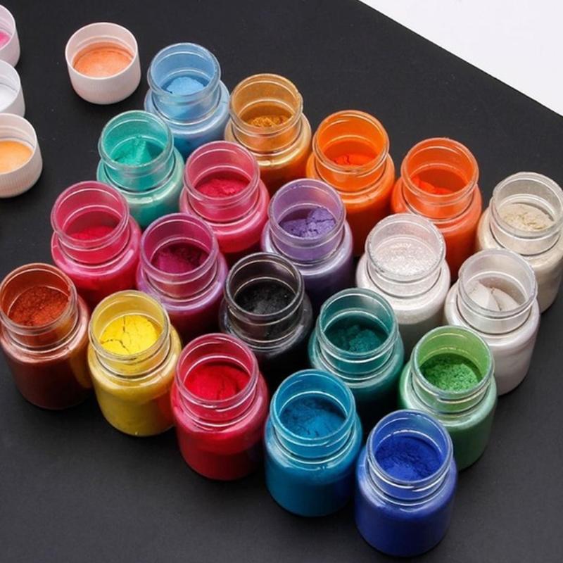 

30 Colors Pearl Powder Eye Shadow Powder Fluorescent Neon Eyeshadow Glitter Eye Palette Shadow Makeup Pigment