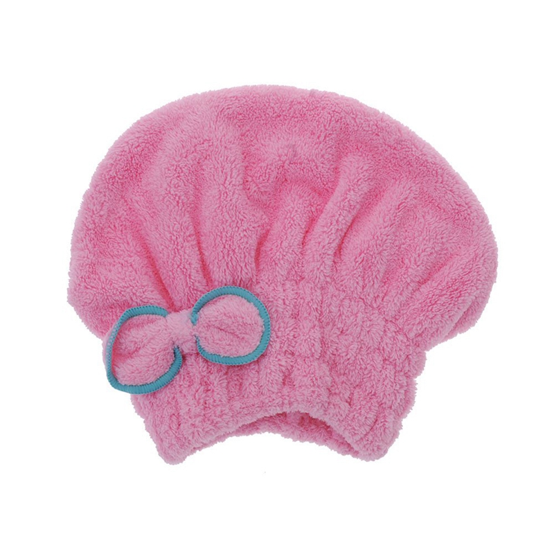 

Towel Useful Minifiber Dry Hair Hat Quickly Rolled Cap, Blue