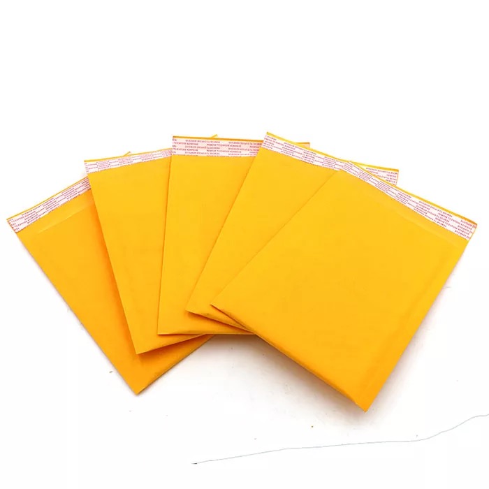 

5 sizes New Kraft Paper Bubble Envelopes Bags Bubble Mailers Padded Envelopes Shipping Bag Self Seal Business Supplies 5pcs/lot