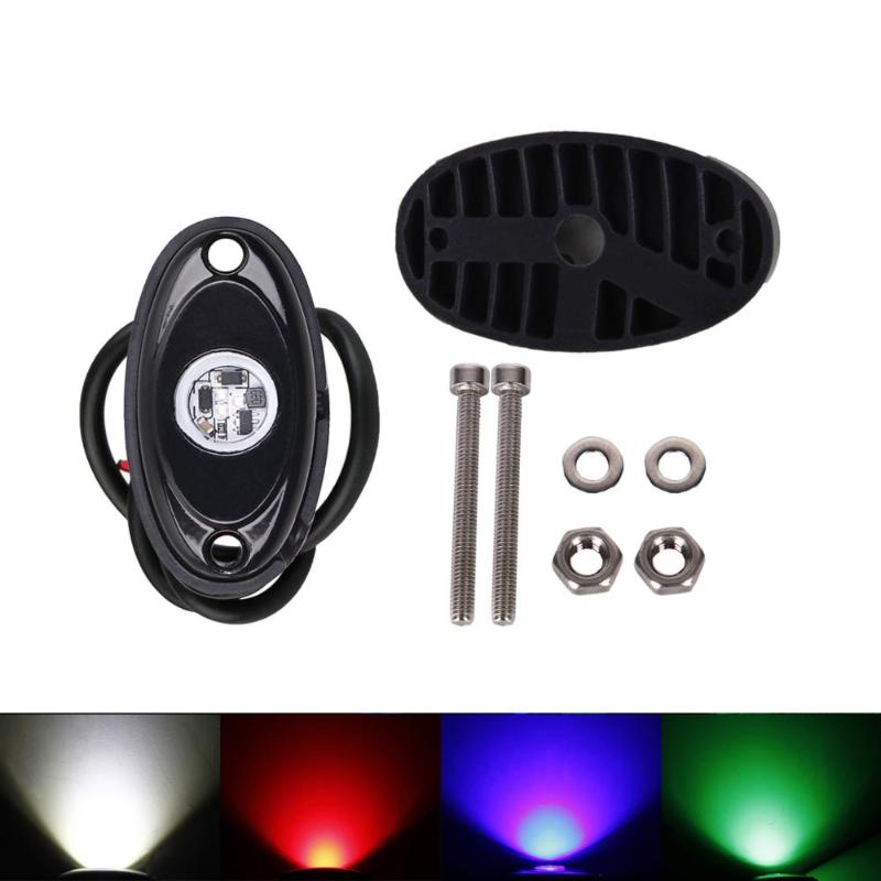 

1pc Car Auto Under Body LED Atmosphere Light 12V 24V 9W Boat Auto 4x4 Motorcycle Exterior Trail Rig DIY Decoration Lamp