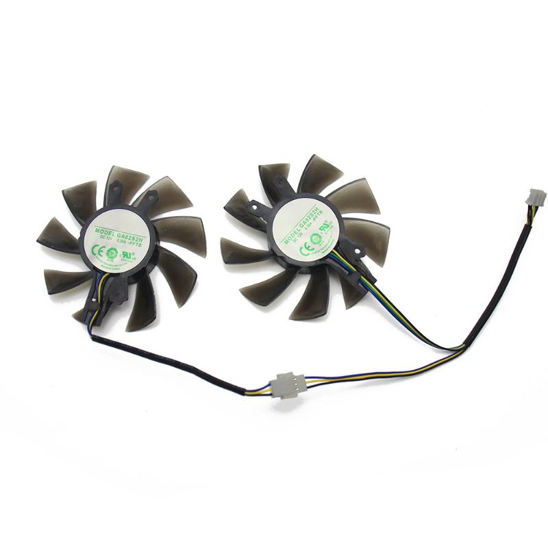 

GA82S2H para GALAX GTX1060 ventilador refrigerador para KFA2 GeForce GTX 1060 tarjetas gráficas como ventilador de repuesto