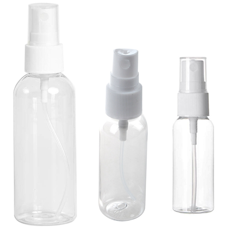 

30/50/100Ml Refillable Bottles Travel Transparent Plastic Perfume Bottle Atomizer Empty Small Spray Bottle