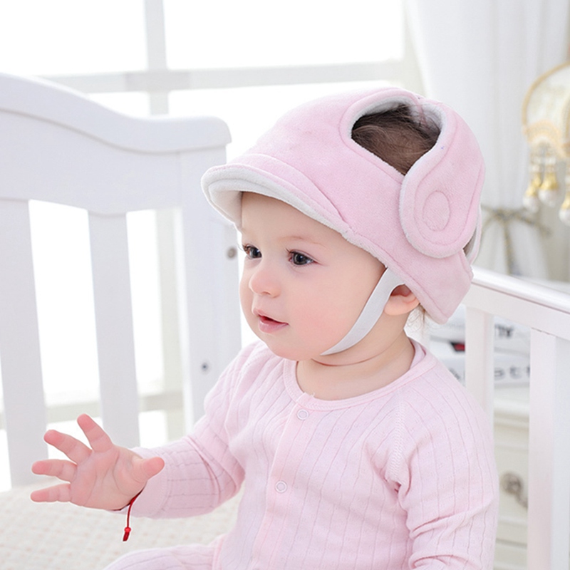 

Caps & Hats Toddler Children Walking Play Head Protect No Bumps Helmet Adjustable Baby Kids Safety Protector, Pink