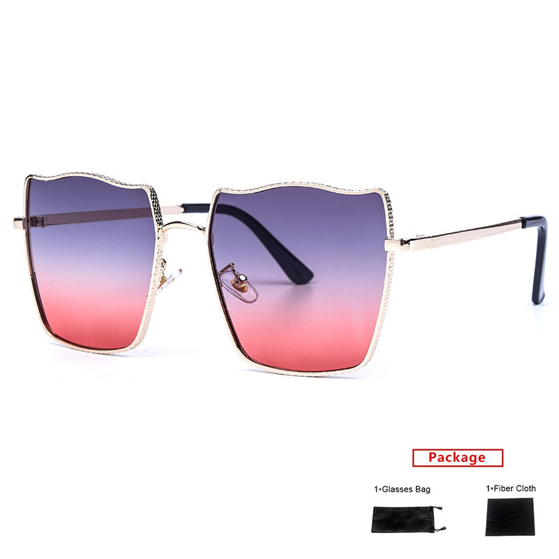 

mimiyou Alloy Square Sunglasses Men Carving Classic Retro Fashion Sunglasses Women Sun Glasses Brand UV400 Eyeglasses Shades