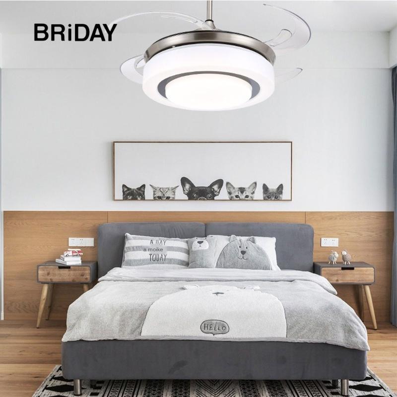 

modern frequence DC 220V ceiling fans lamp with lights remote control ventilator lamp Home Fixture Silent fans