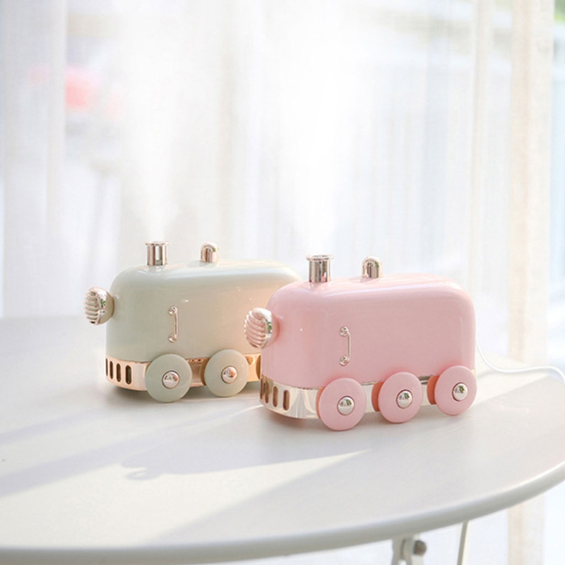 

Cute Cartoon Train Household Air Humidifier Spray Portable USB Rechargeable X7XA