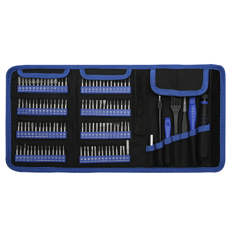 

126 sets of precision telecommunications repair tools, mobile phone repair tools, bag disassembly, manual screwdriver set