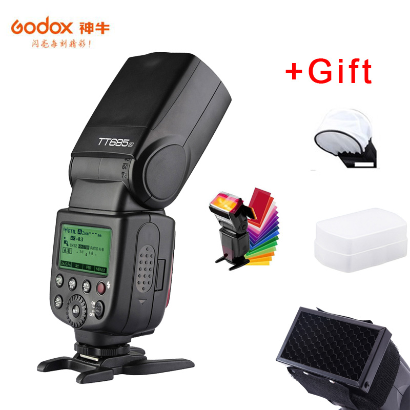 

Godox685S 2.4G HSS 1/8000s i-TTL GN60 Wireless Speedlite Flash for A77II A7RII III A7R A58 A9 A99 A6300 A6500