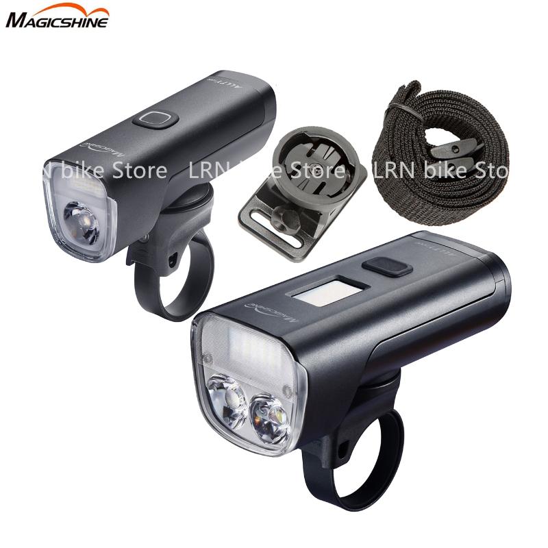 

Bike Lights Magicshine Set Allty 2000Allty1000 Mountain Headlights Garmin Helmet Mount 2000 Lumen USB Charging Bicycle Lamp